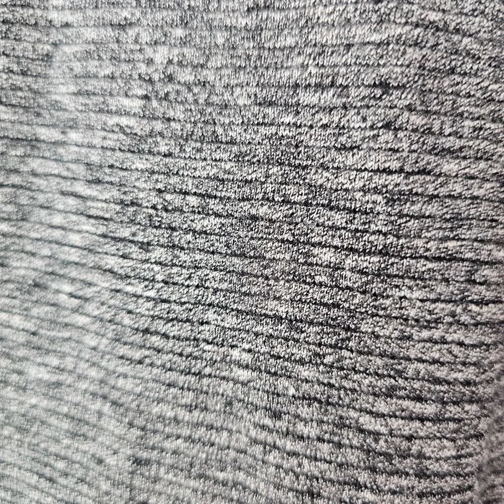 Cat & Jack Boys Size L 12 14 Long Sleeve Henley Shirt Heather Dark Gray Charcoal